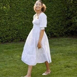 NEW Hill House The Nesli Nap Dress Pampelonne Paisley Dress Sz. XS‎